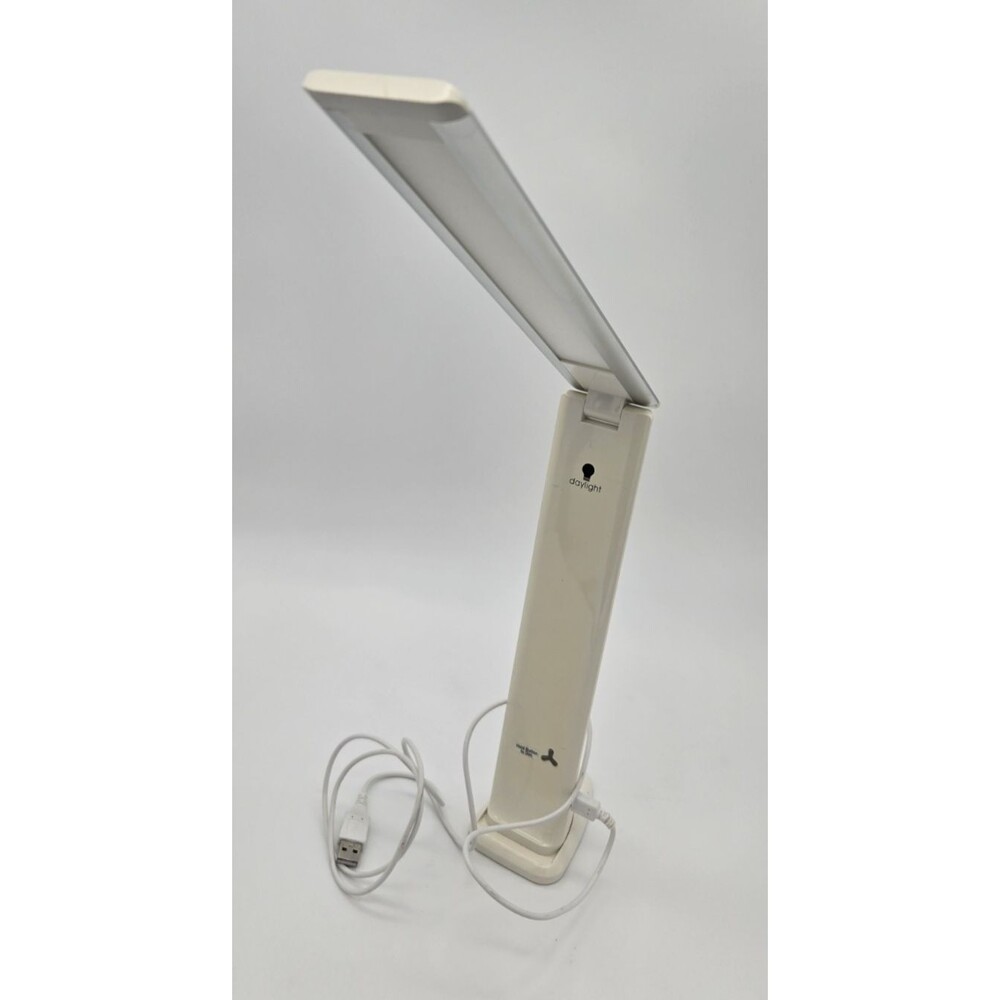 Daylight D/U N1380 LED Desk Lamp USB Rechargeable‎ Foldable Portable